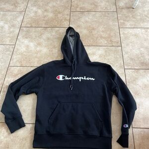 Champion Black Hoodie